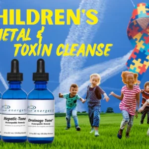 Kid's Heavy Metal  And Toxin Detox PLUS Liver Support - Tox Chord, Vac Chord, Hepatic Tone and Drainage Tone